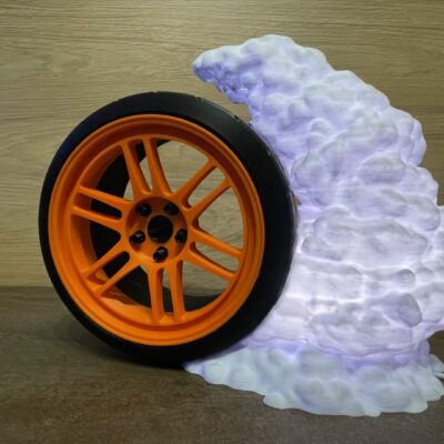 Burnout stiilis LED dekoratiivlamp